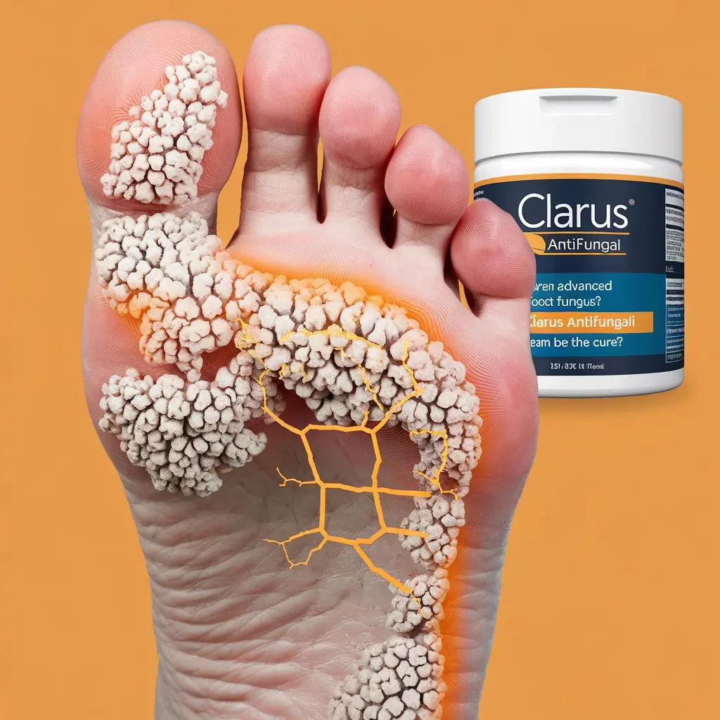 Are Your Feet Still Suffering from Fungus? Is Advanced Footcare Clarus Antifungal Cream the Solution?