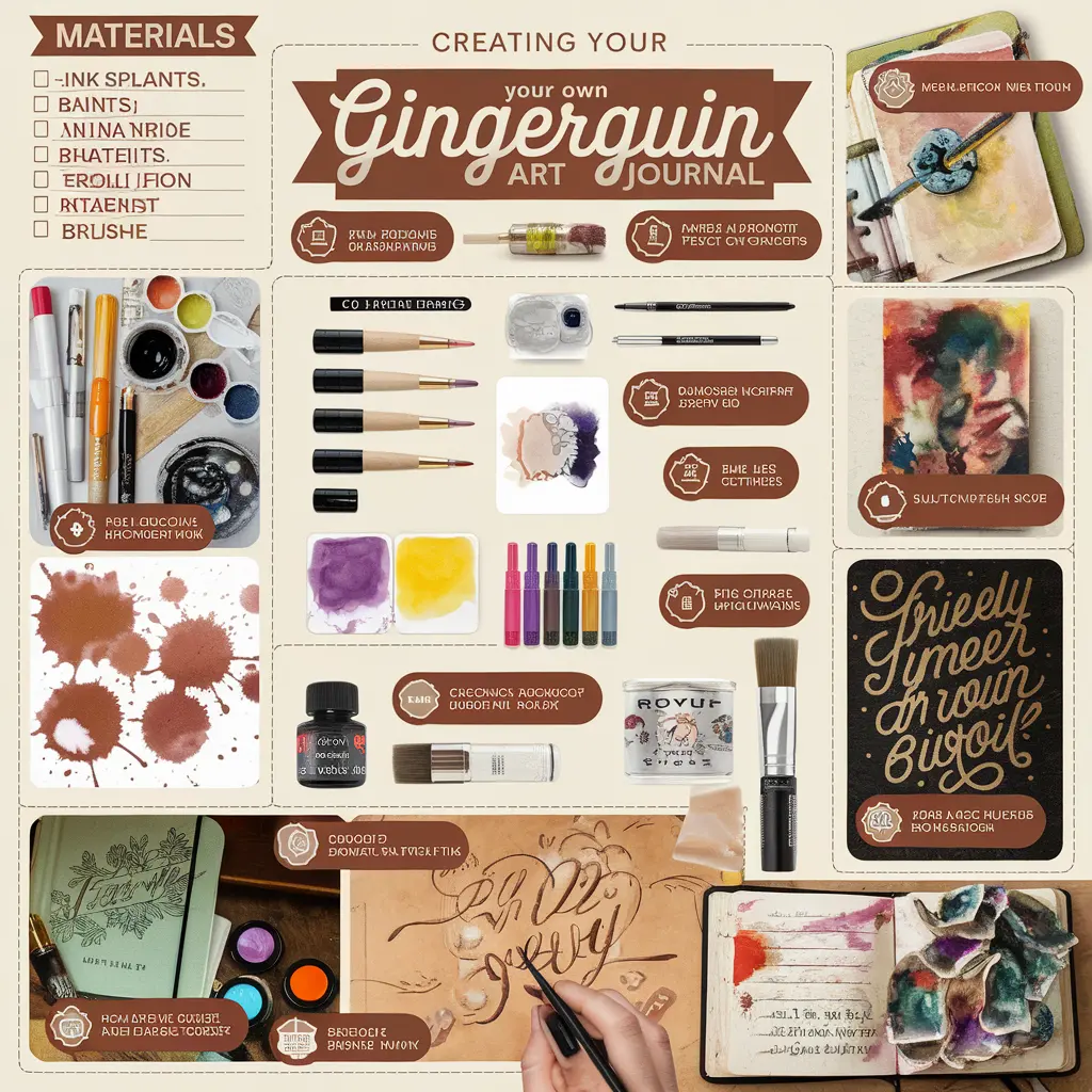 Title: Creating Your Own Gingerquin Old Art Journal: Step-by-Step Guide