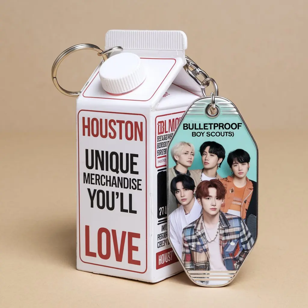 Milk Carton BTS Keychain Houston: Unique Merchandise You’ll Love